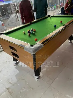 Made in Nigeria Coin Operated Snooker Board