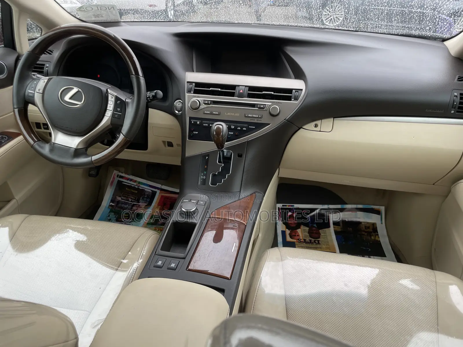 Lexus RX 350 AWD 2014 Red