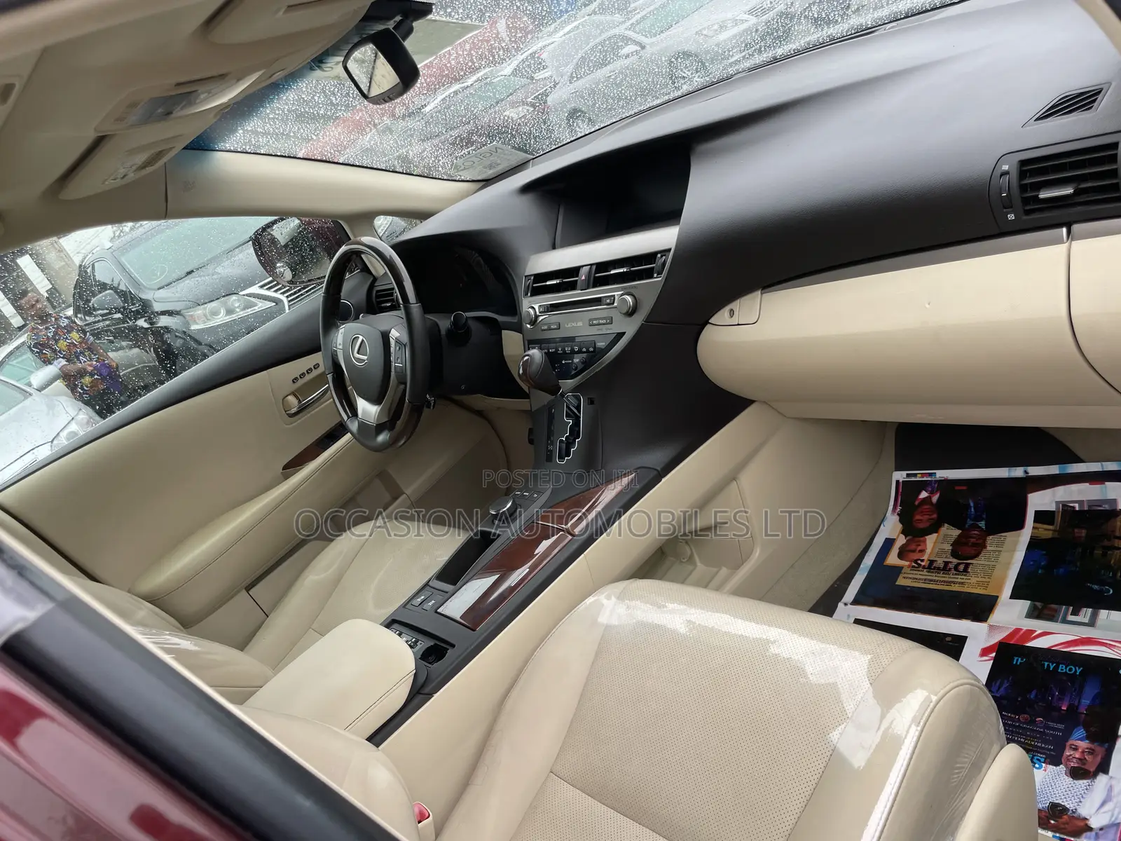 Lexus RX 350 AWD 2014 Red