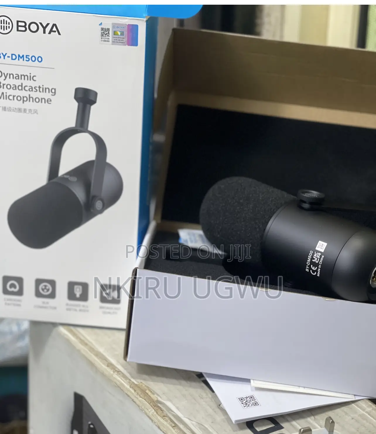 Boya BY-DM500 Dynamic Broadcasting Microphone