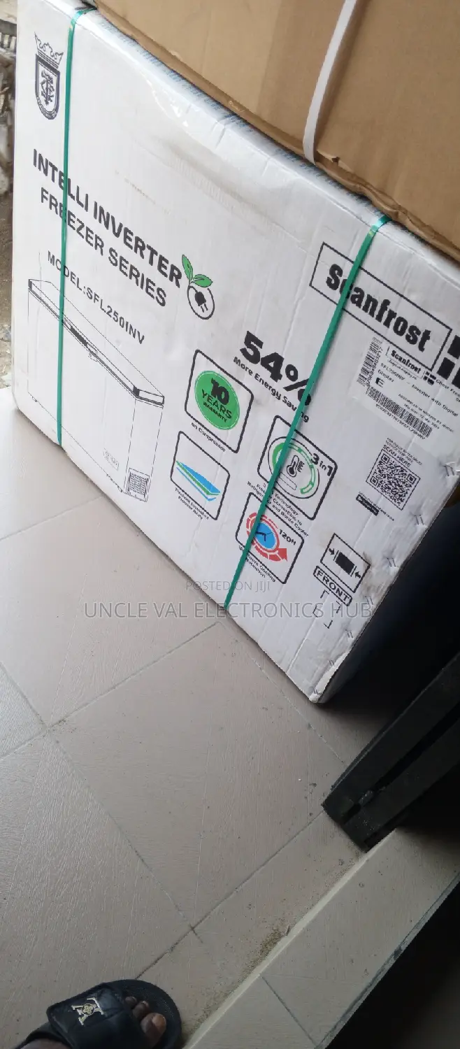 Scanfrost 250l Inverter Chest Freezer