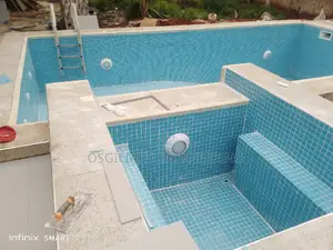 Exquisite Swimming Pool With Jacuzzi