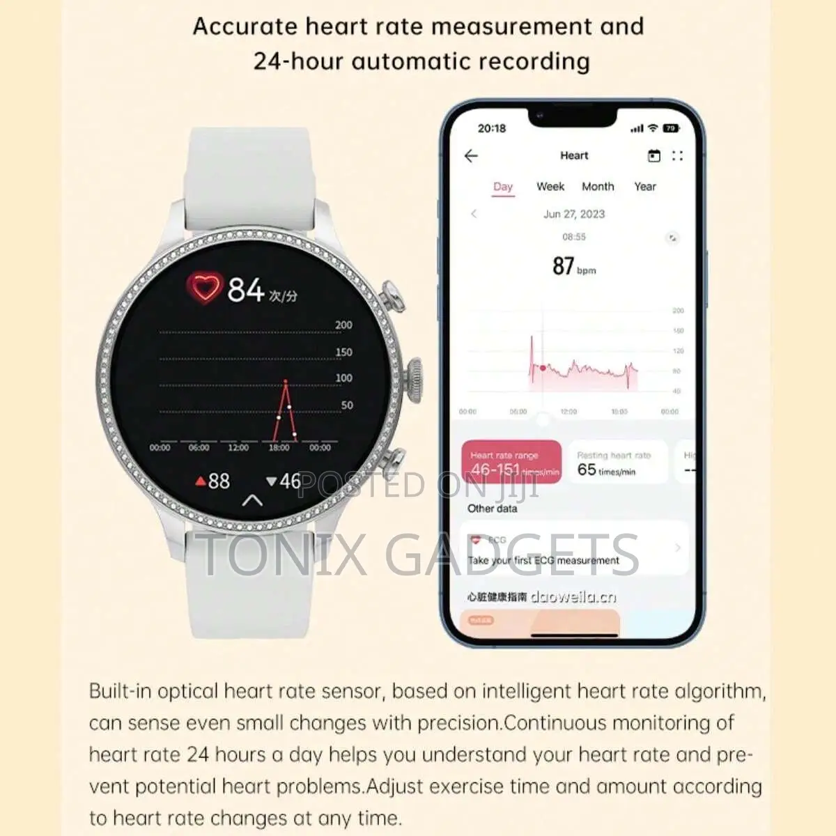 G12 Pro Smart Bracelet - Compatible With Android Ios