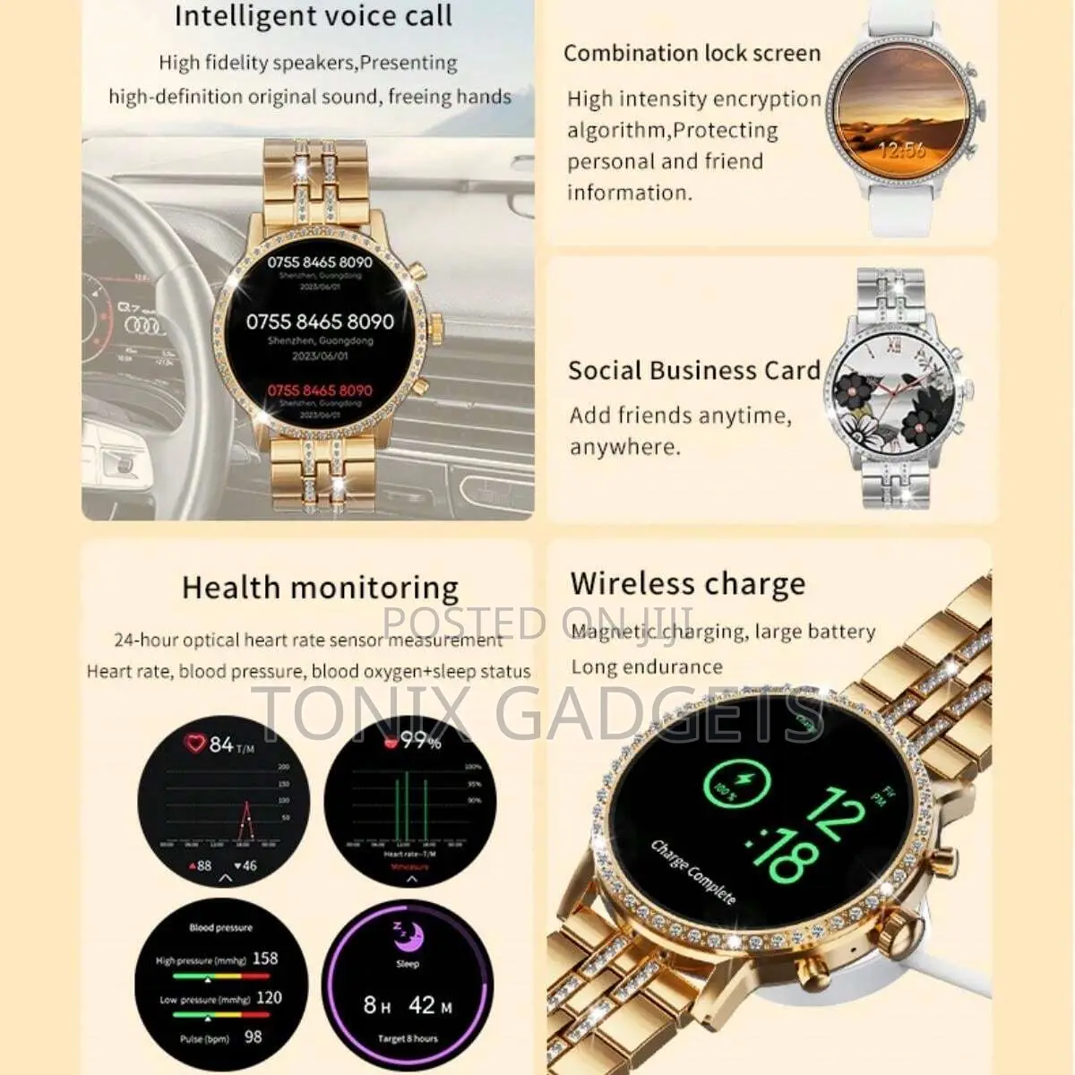 G12 Pro Smart Bracelet - Compatible With Android Ios