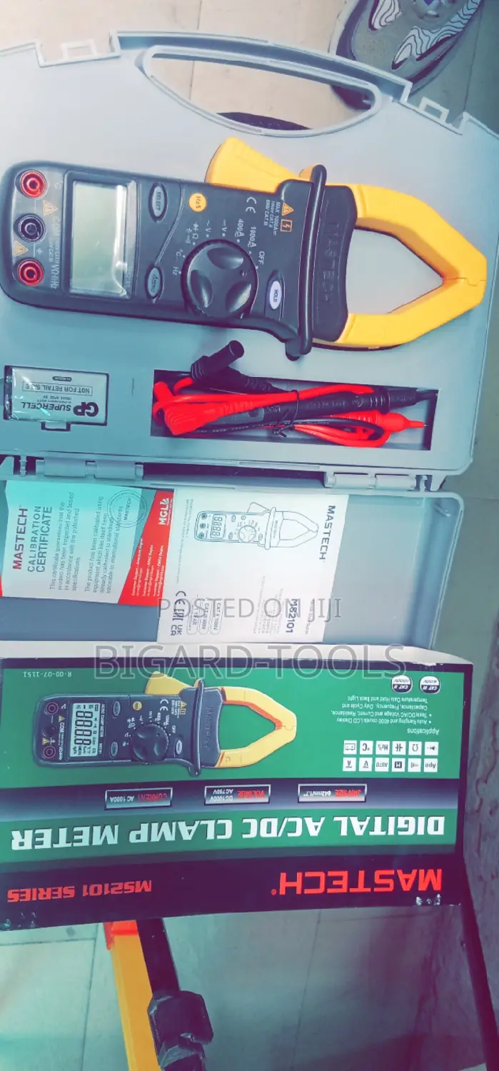 AC/DC Clamp Meter Mastech