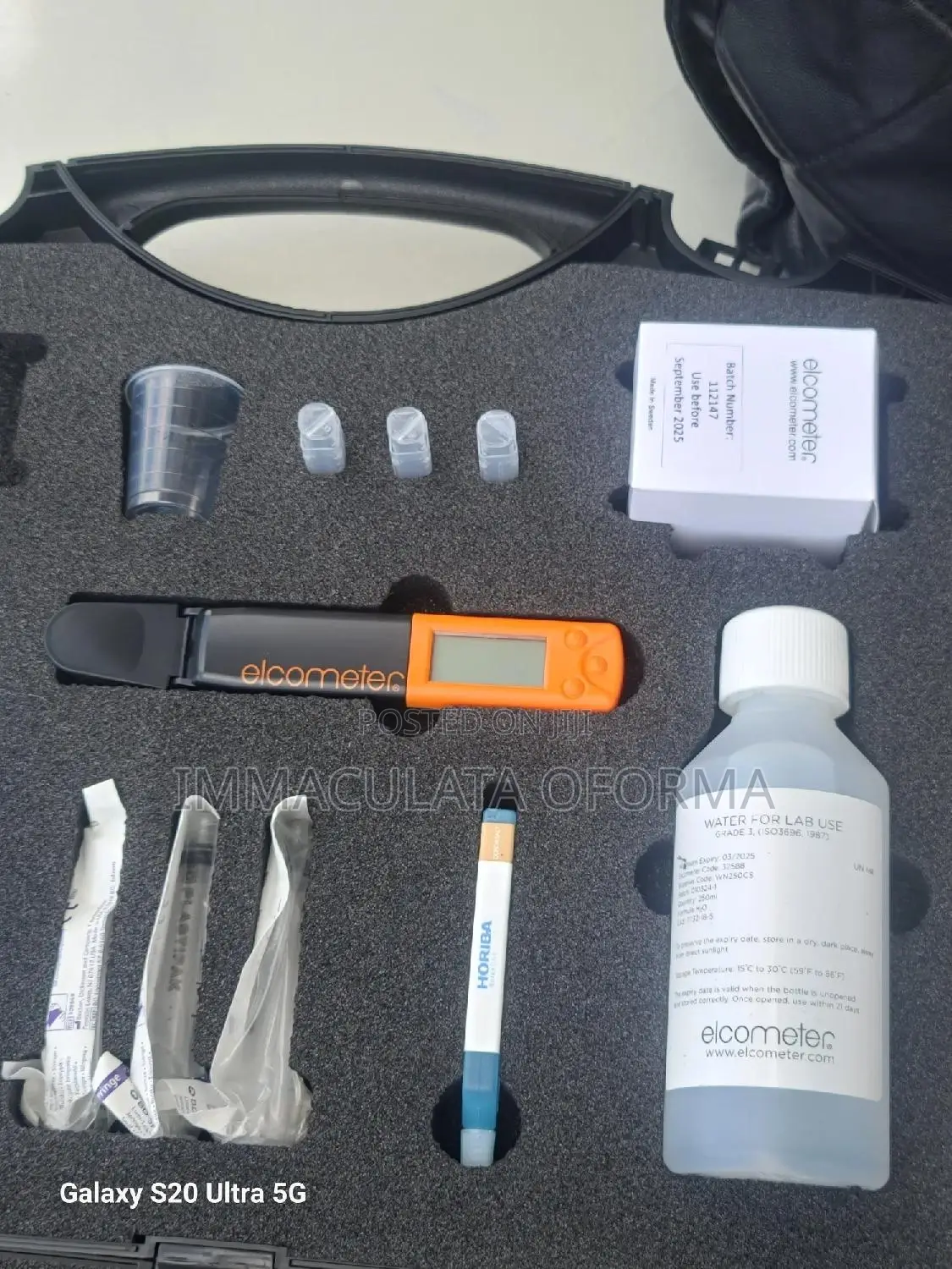 Elcometer Abrasive Soluble Salt Test Kit