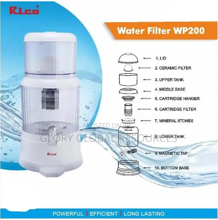 20L Rico Water Purifier Filter Dispenser