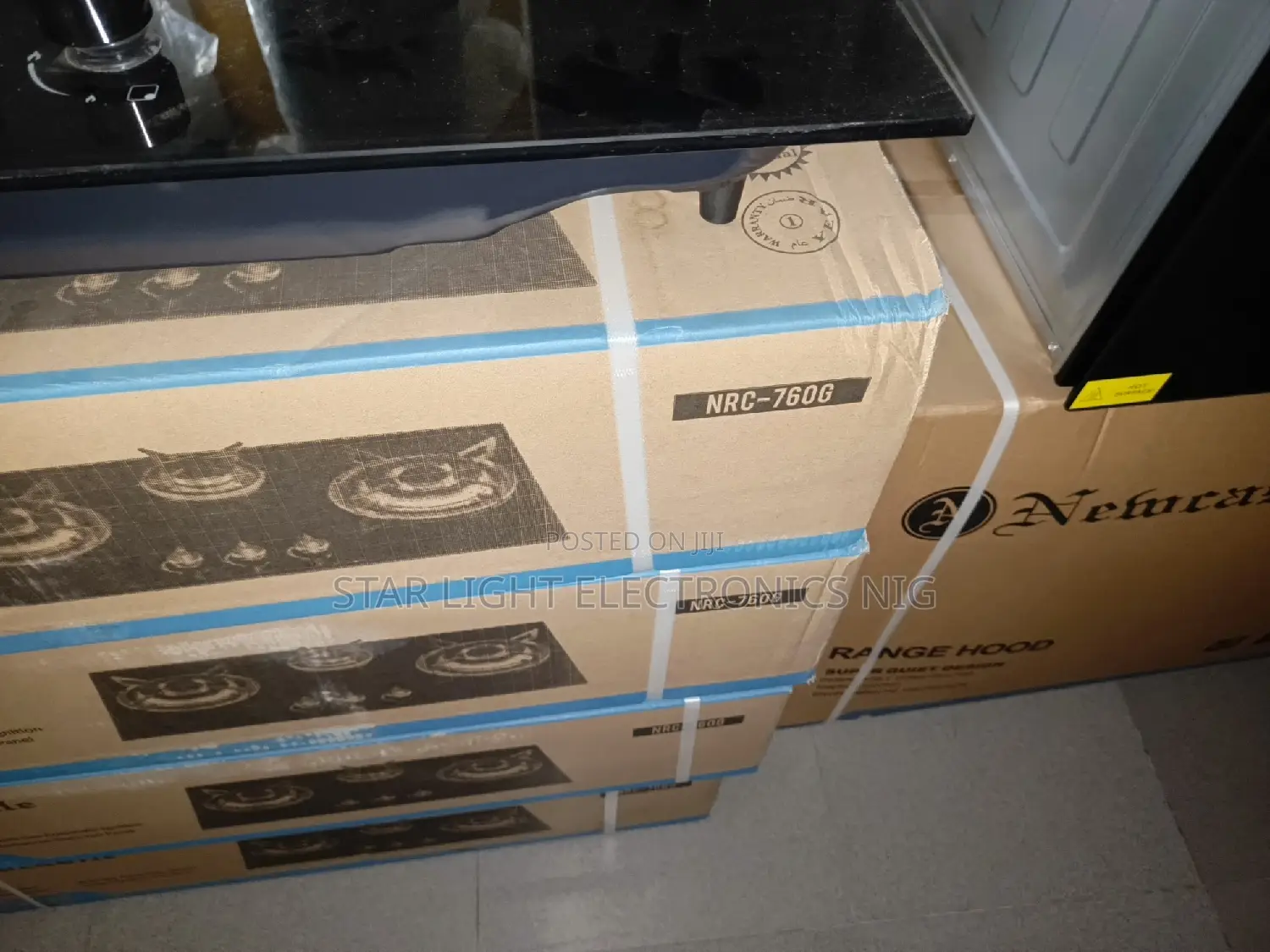 3 Gas Burners Glass