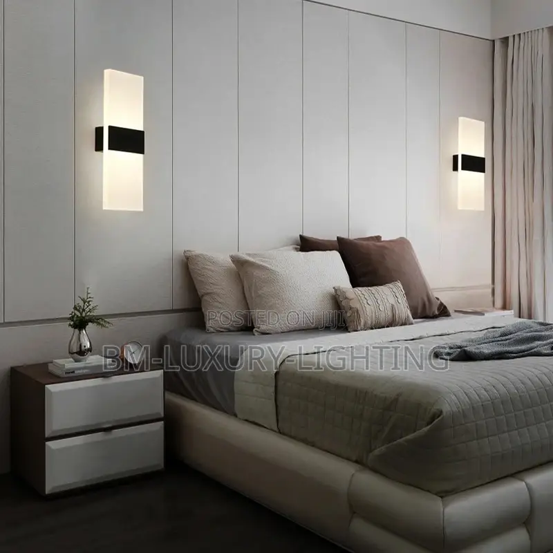 Marpou Modern Led Wall Lamp Acrylic Wall Light Indoor