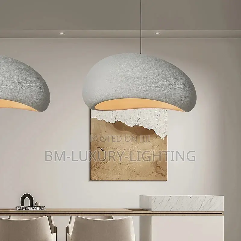 Nordic White 3/4 Chandelier Pendant (E27 Bulbs)