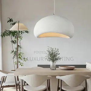 Nordic White 3/4 Chandelier Pendant (E27 Bulbs)