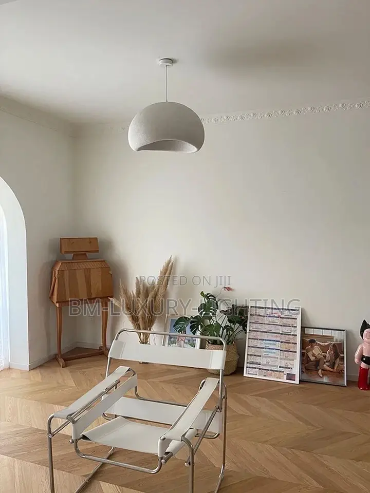 Nordic White 3/4 Chandelier Pendant (E27 Bulbs)