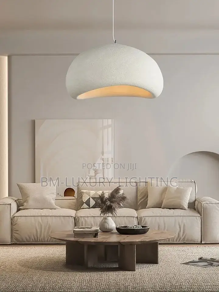 Nordic White 3/4 Chandelier Pendant (E27 Bulbs)