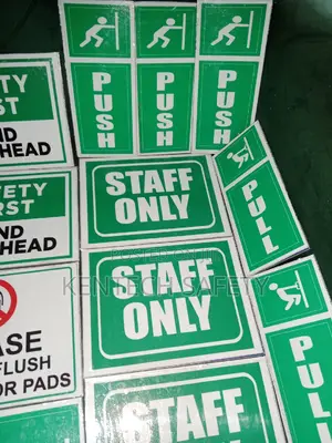 Safety Site Caution Signs