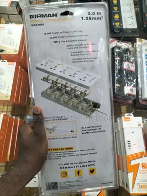Original Firman 5way Extension Socket