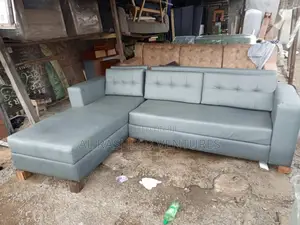 L Shape Leather Chair
