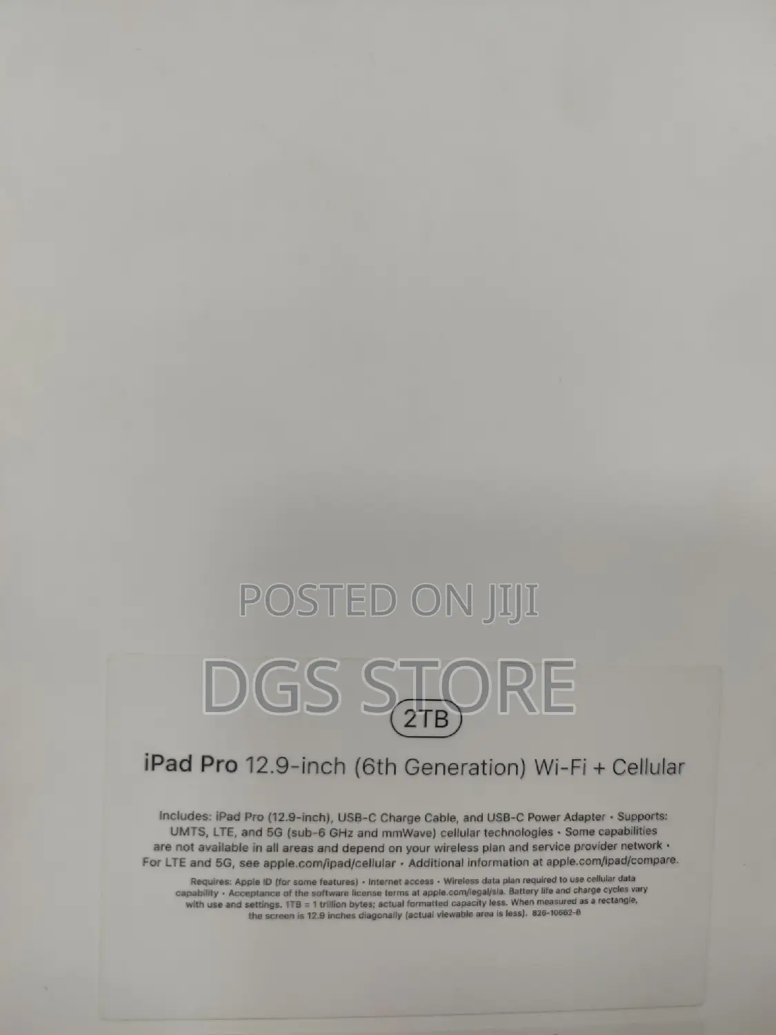 New Apple iPad Pro 12.9 (2022) 2 TB Gray
