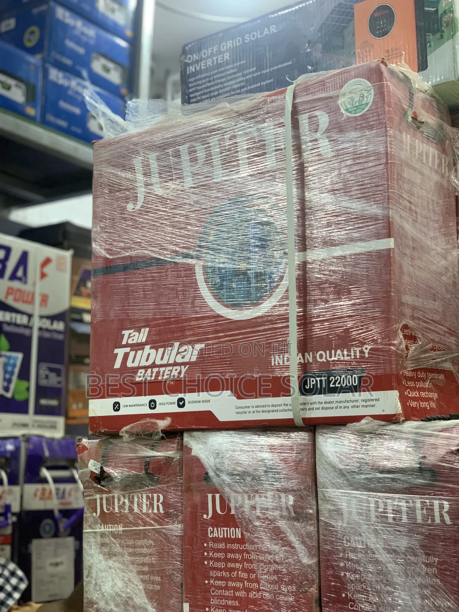 220ah12v Jupiter Tubuler Battery
