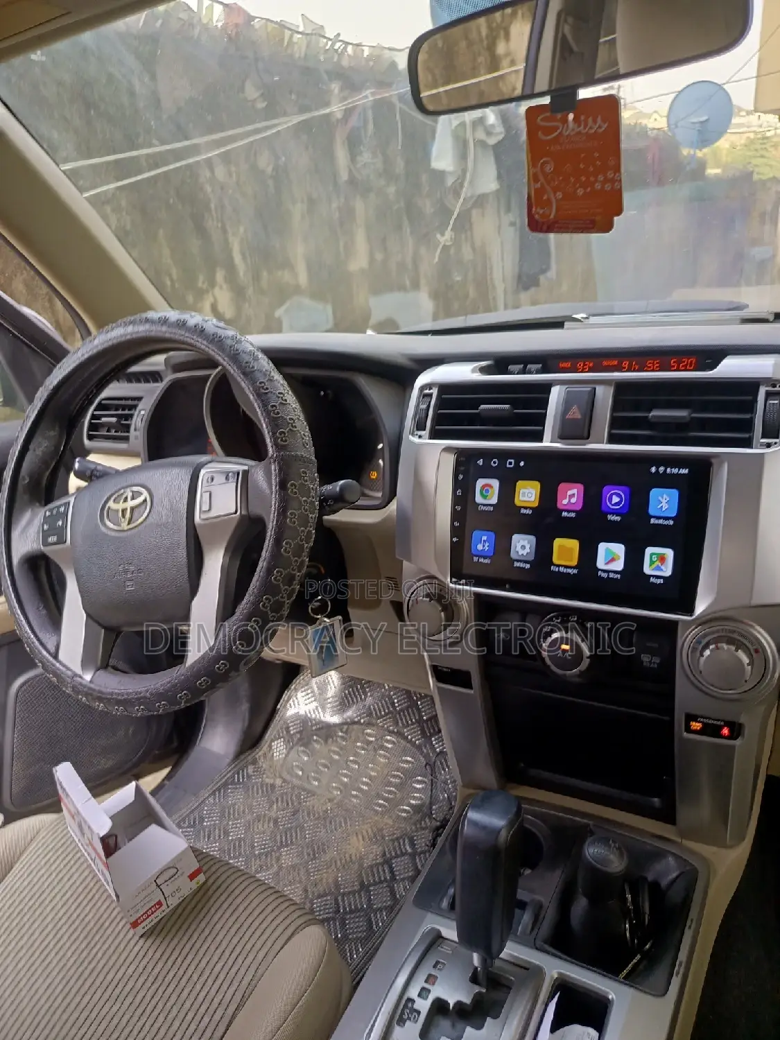 Toyota 4runner Android Screen(2010/2013)With GPS Navigation