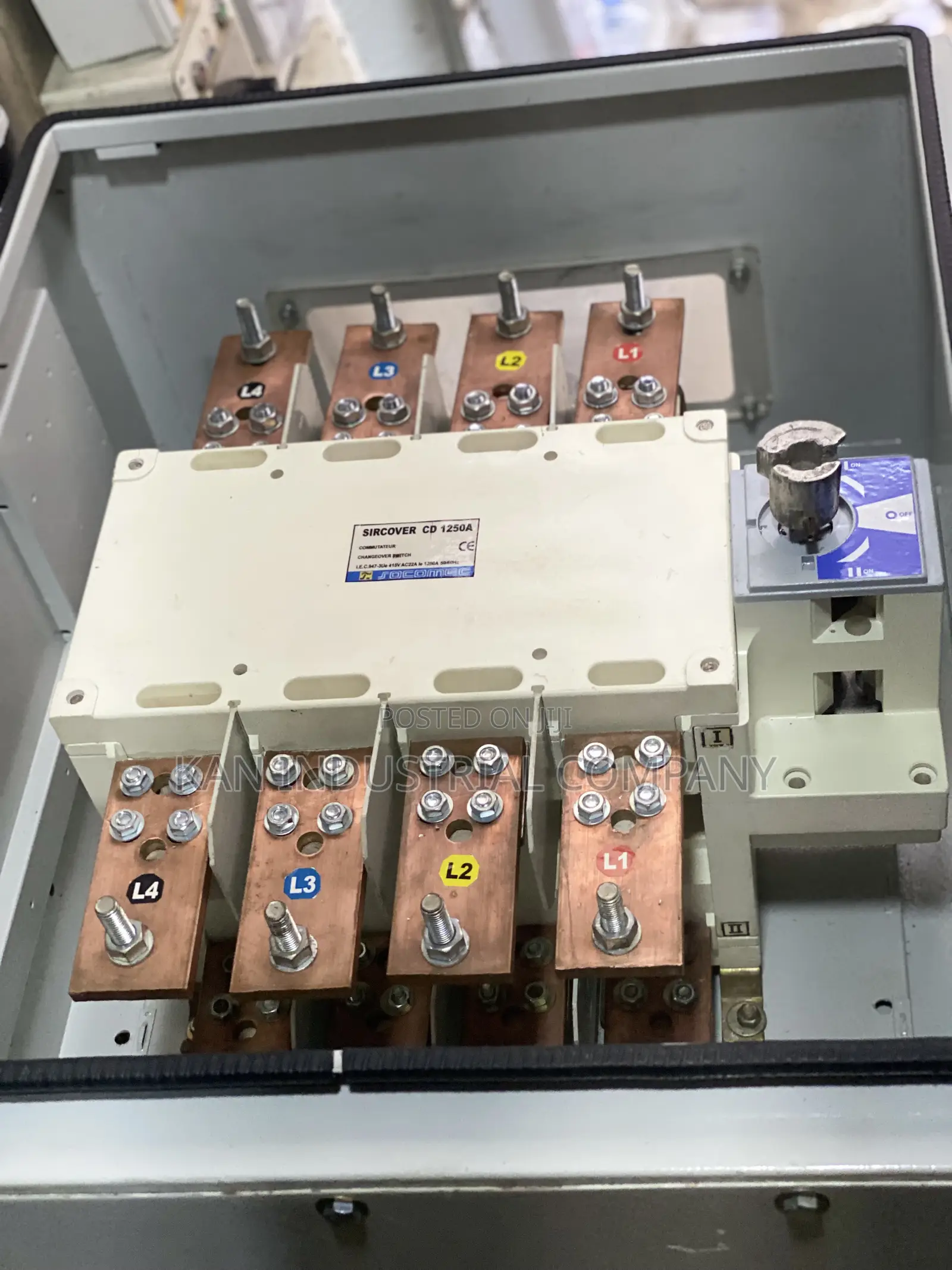 1250amps Change Over Switch