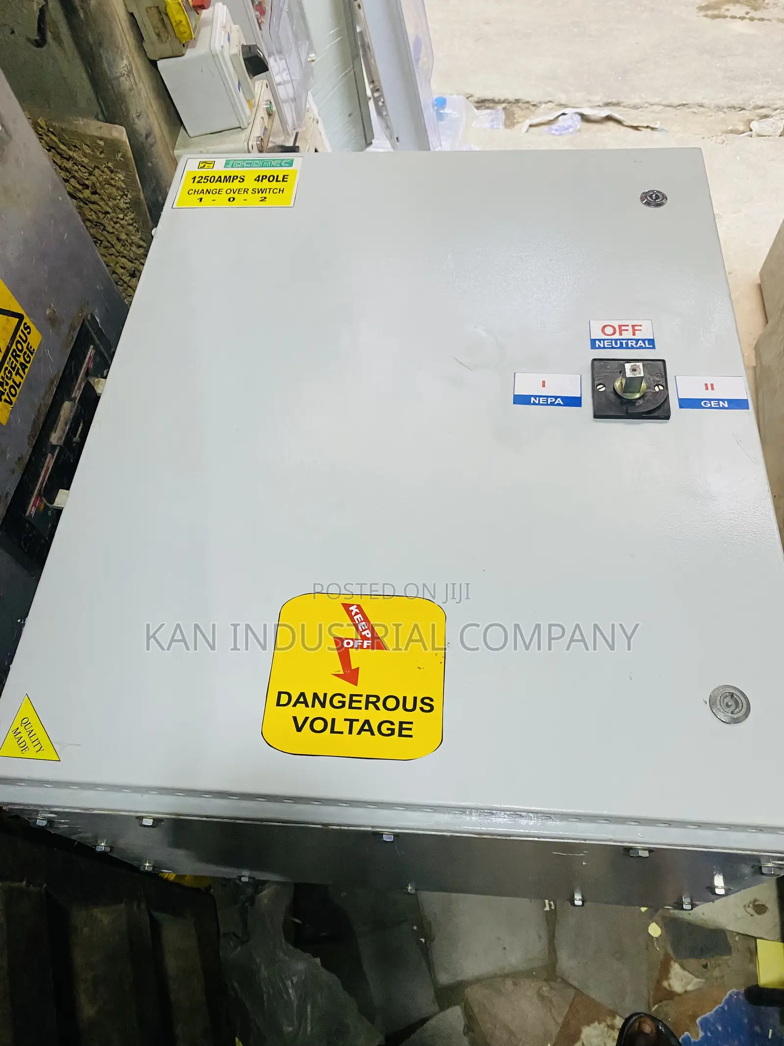 1250amps Change Over Switch