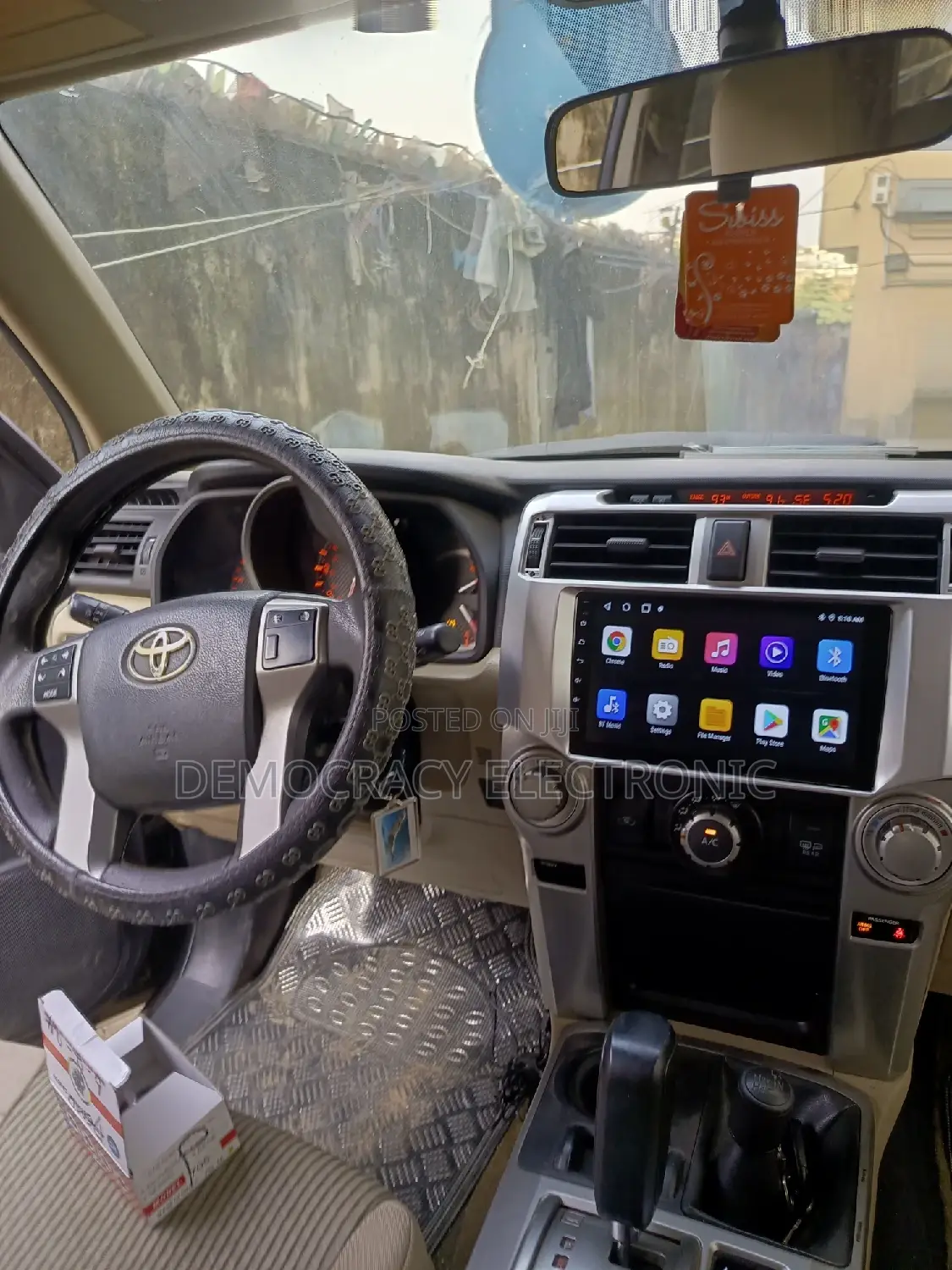 Toyota 4runner Android Screen (2010/2013) With GPS (Map)