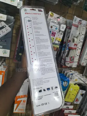 Ellington 6 Ways Surge Extension Socket