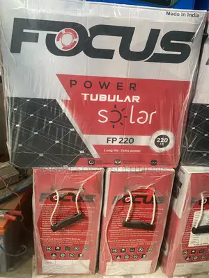 Focus Tall Tubular Battery 220amps
