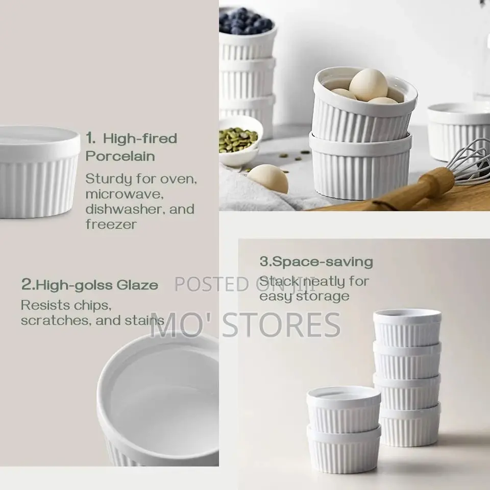 250ml Ramekin Bowl 6 Pieces