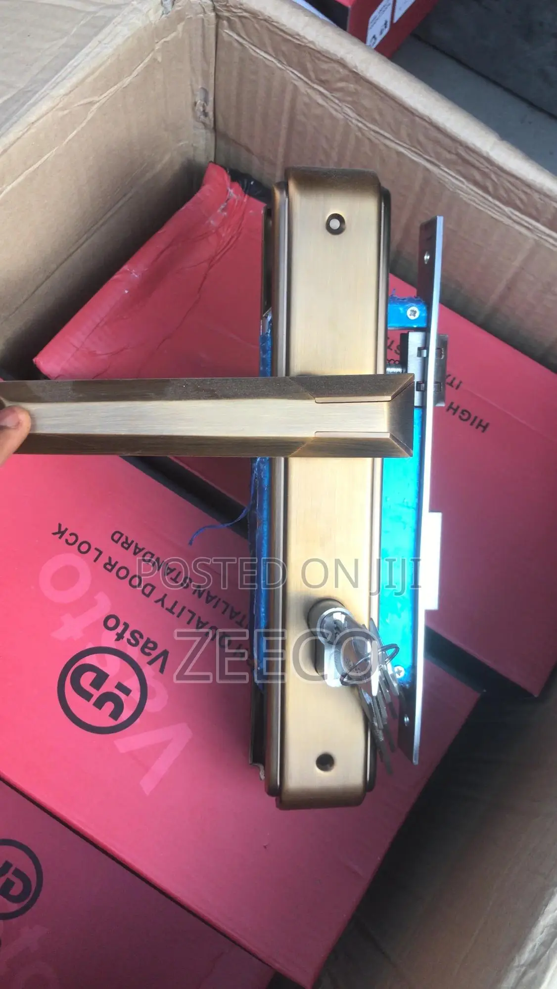 Big Door Handle Key