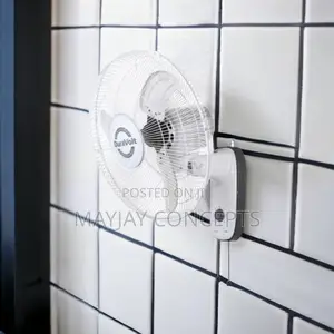 16" Duravolt Ac/Dc Solar Wall Fan And Electricity Wall Fan
