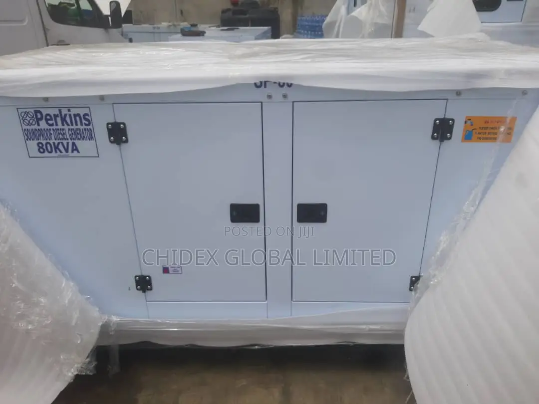 80kva Perkins Diesel Soundproof Generators 100%Copper Coil
