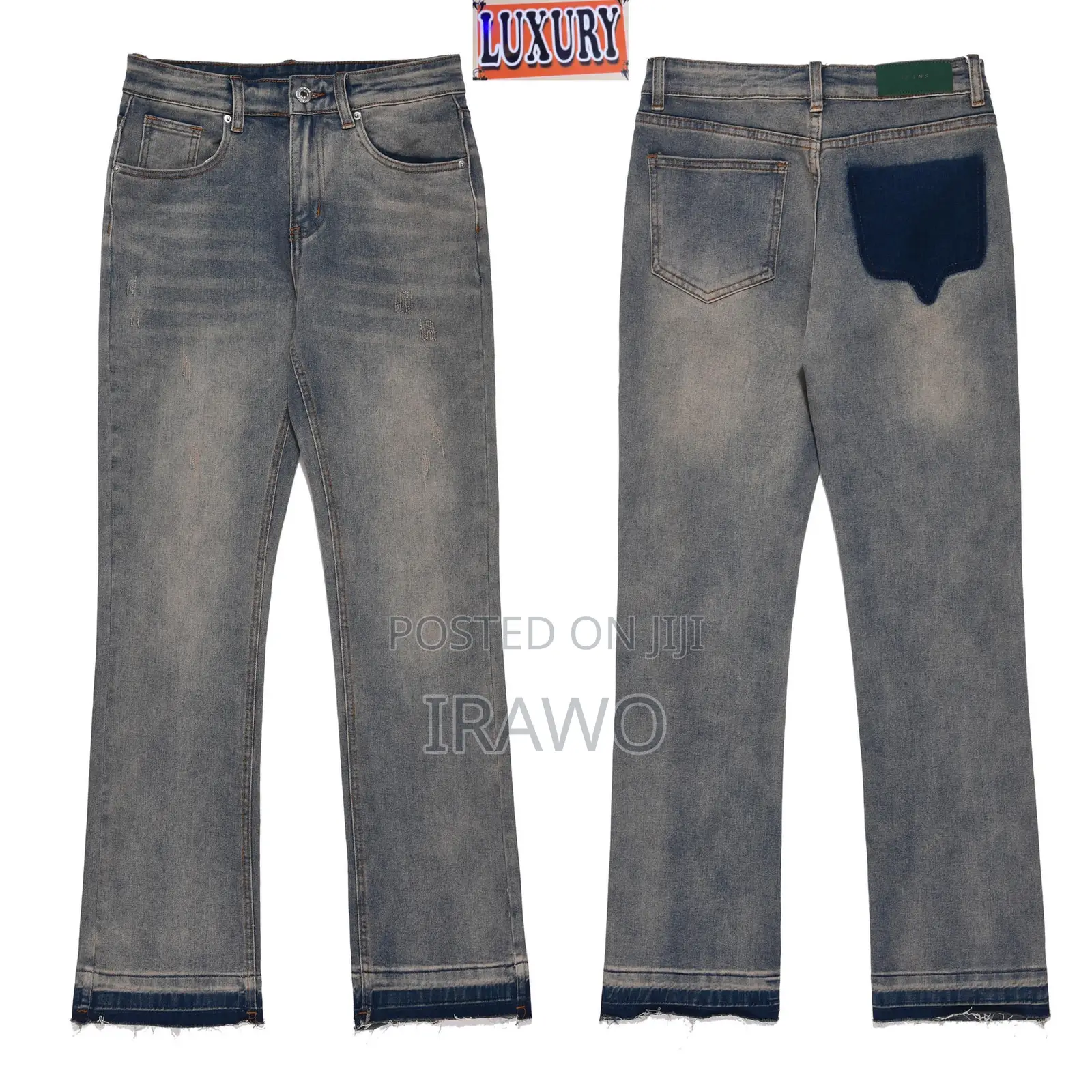 *Black Icon Style Relax Fit Jean
