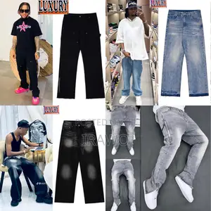 *Black Icon Style Relax Fit Jean