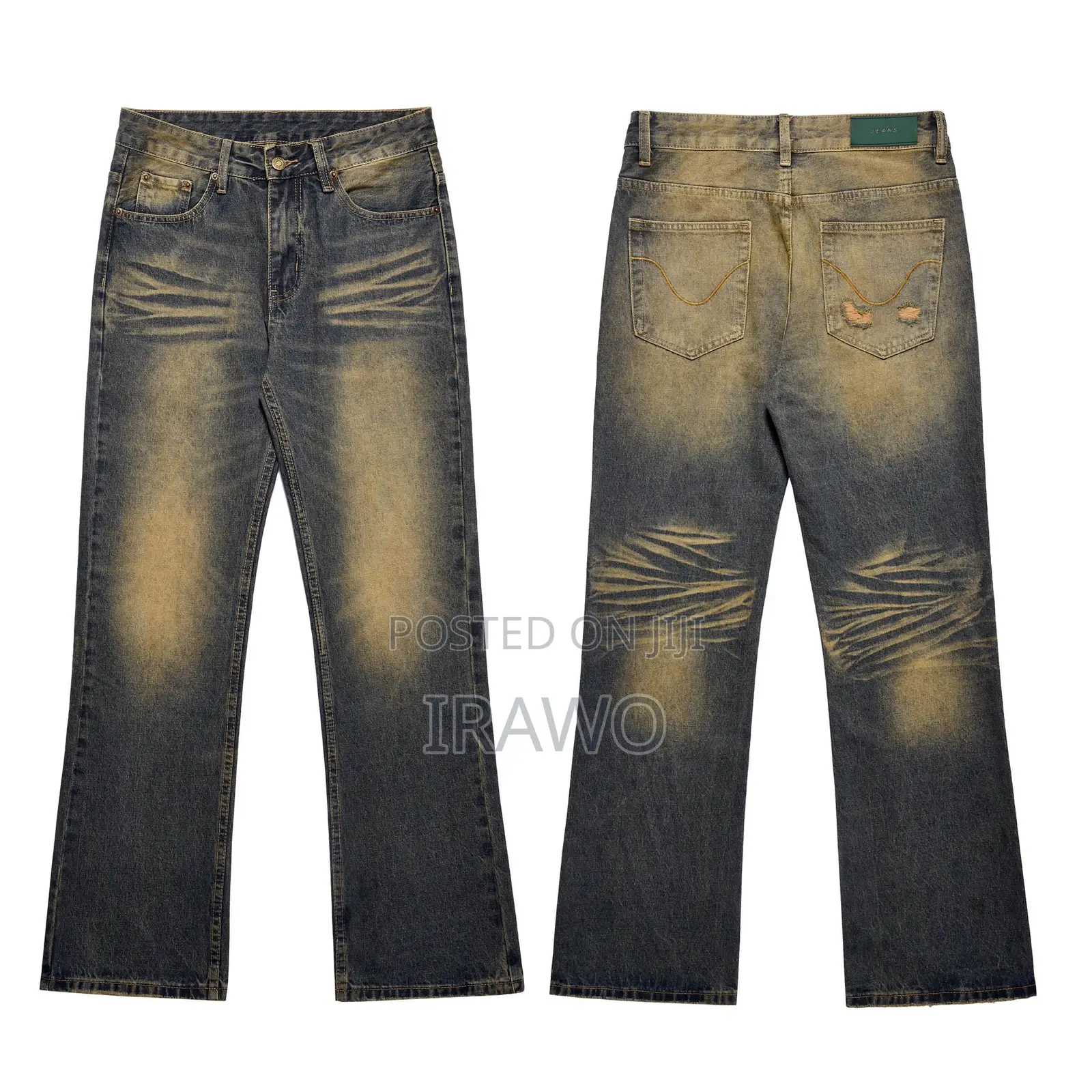 *Black Icon Style Relax Fit Jean