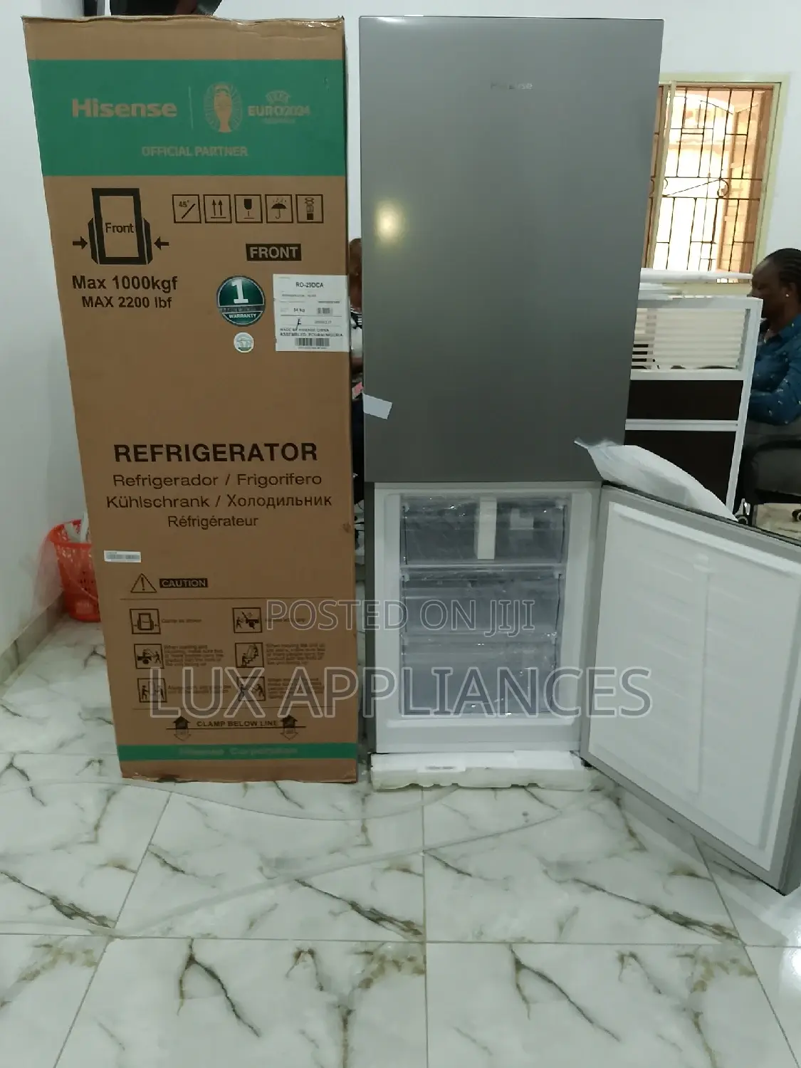 Hisense Bottom Mounted Double Door Refrigerator