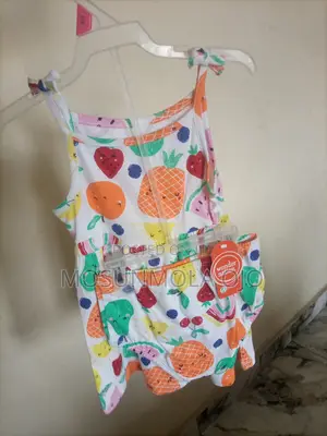 Wonder Nation Baby Girls Sleeveless Dress - 2pcs