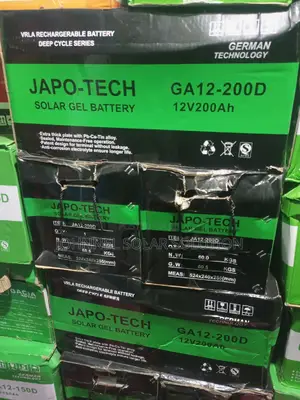 200ah 12V JAPOTECH Dry Cell Battery