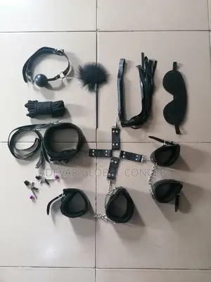 10pcs BDSM Kits Restraints Blind Cuffs Nipple Clip Sex Toys