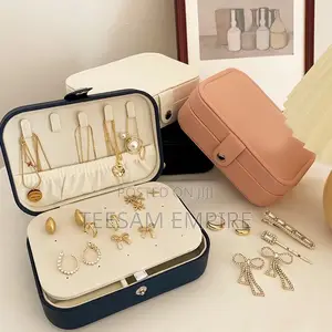 Double Layer Travel Jewelry Box