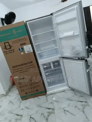 Glass Shelves Double Door Refrigerator 226liters