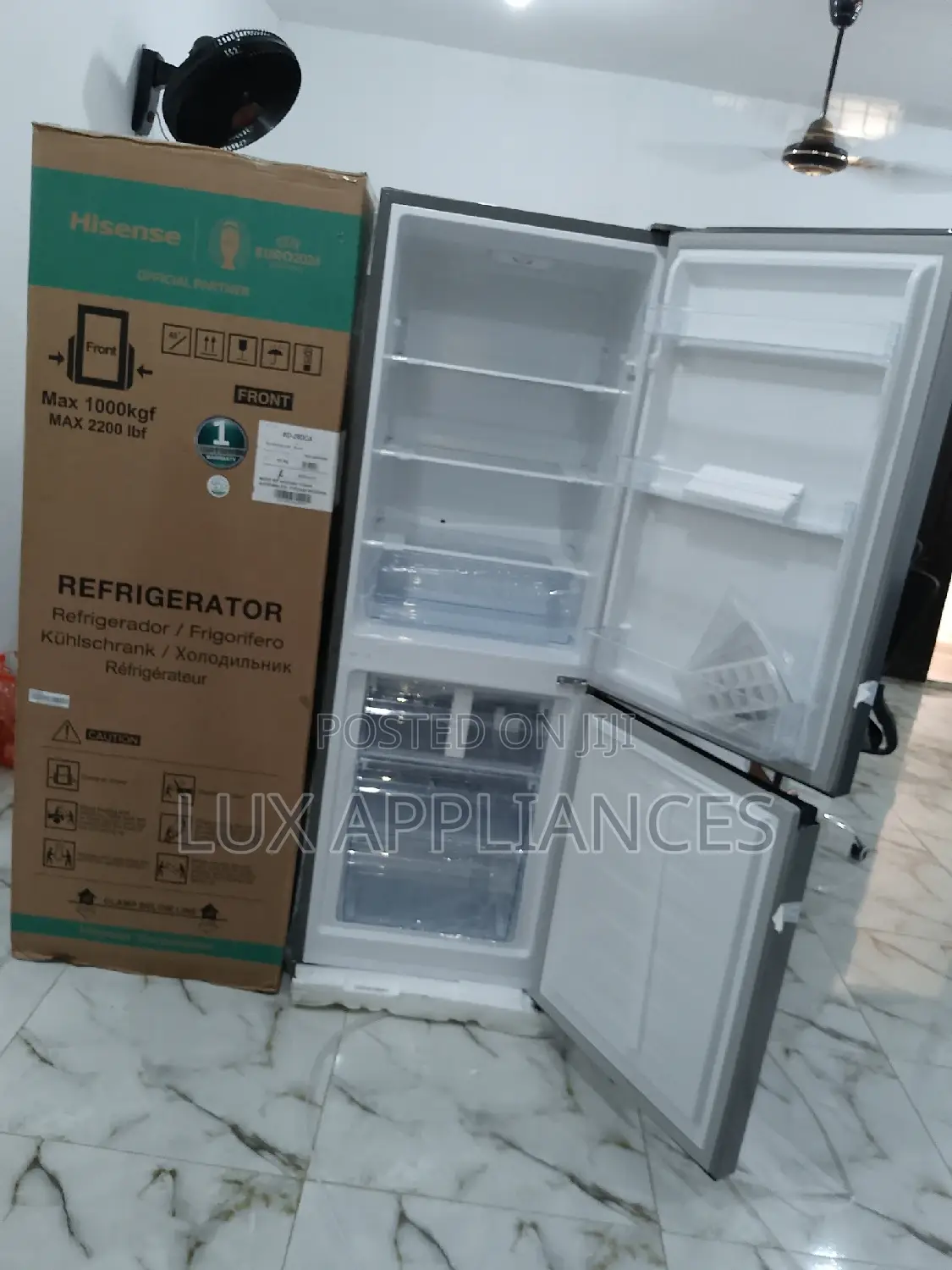 Reliable Hisense Ref 29-Dca Double Door