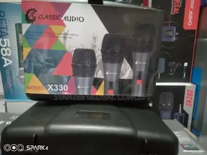 Classic Audio X330 3in1 Wired Microphone