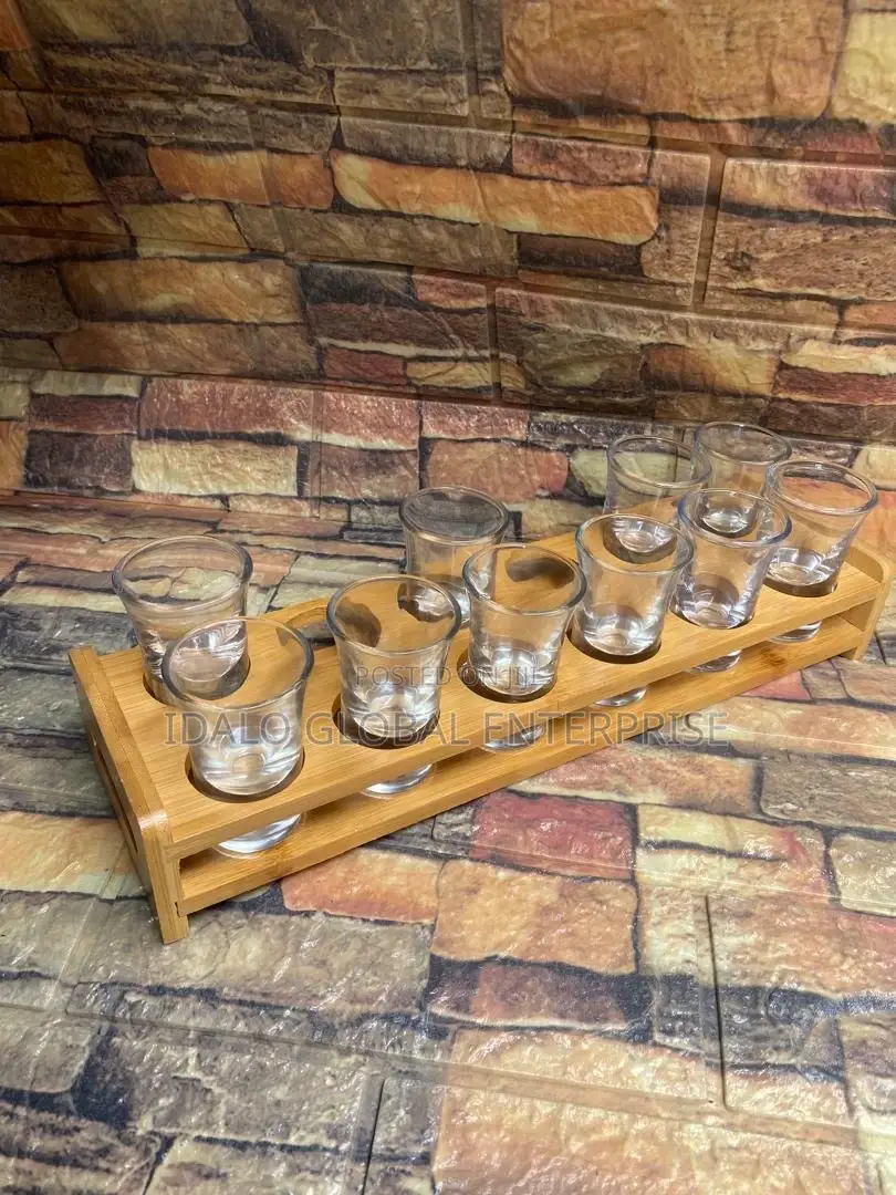 12 Hole Tequila Shot Rack (With Shot Glass) in Lagos Island (Eko ...