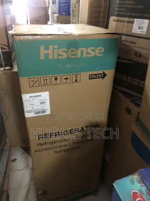 The New Hisense Refrigerator 204L With Water Depenser.