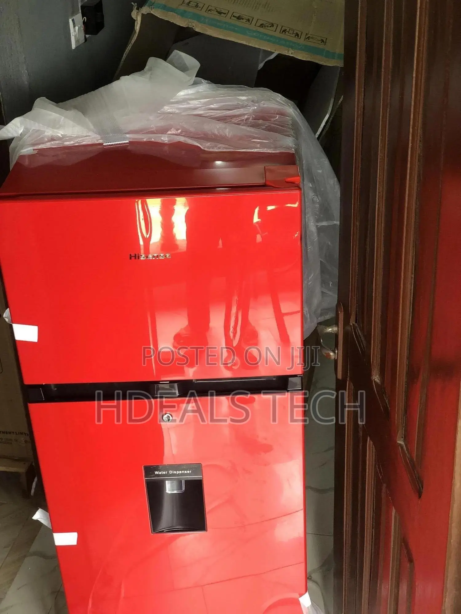 Fast Cooling 204 Litres Refrigerator - Hisense Double Door.