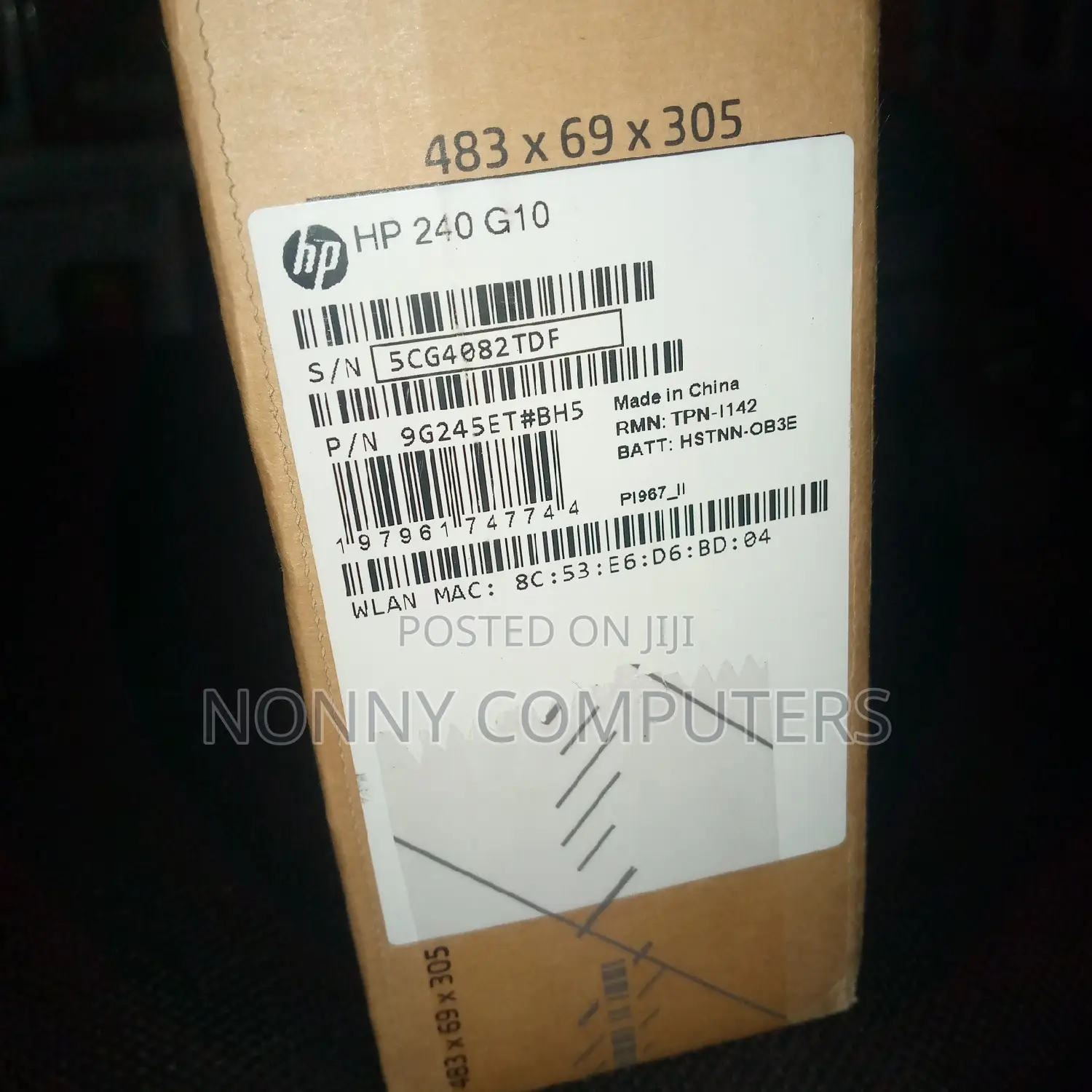 New Laptop HP 8GB Intel Core I5 SSD 512GB