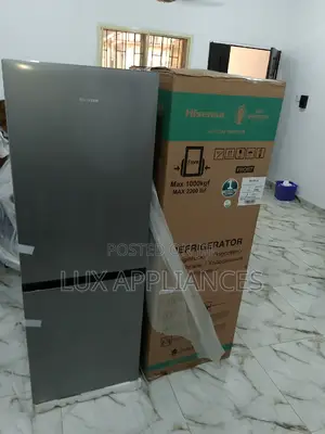 Hisense Double Door Refrigerator With Led Lights