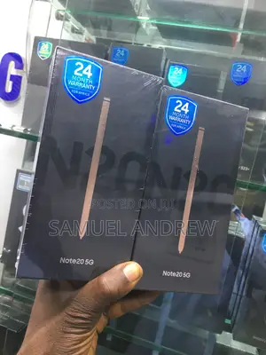 New Samsung Galaxy Note 20 5G 256 GB Bronze