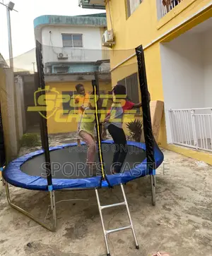 Big 8feet Trampoline With Ladder and Enclosure